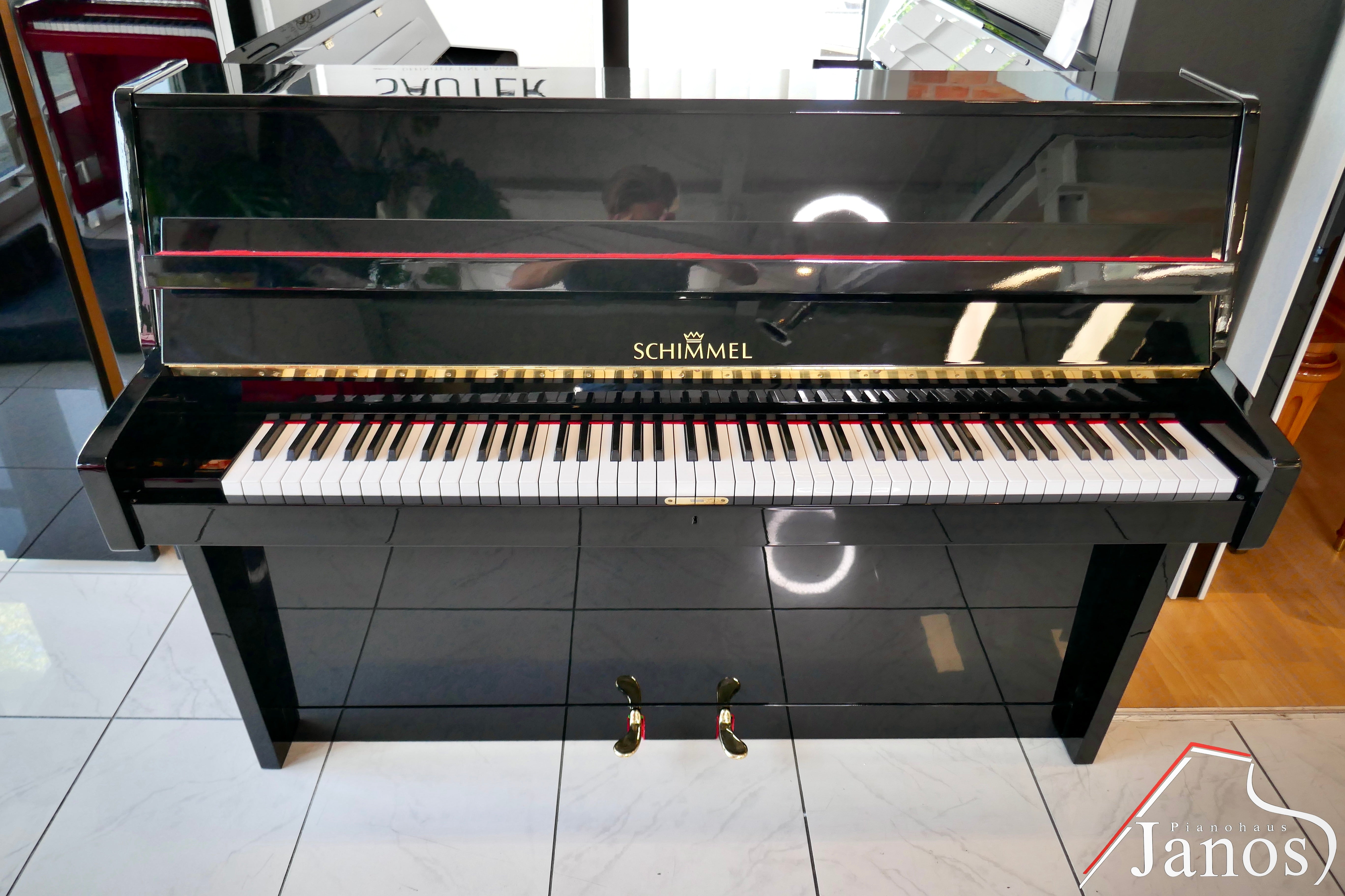Klavier Schimmel 108 Fortissimo - Schwarz Hochglanz