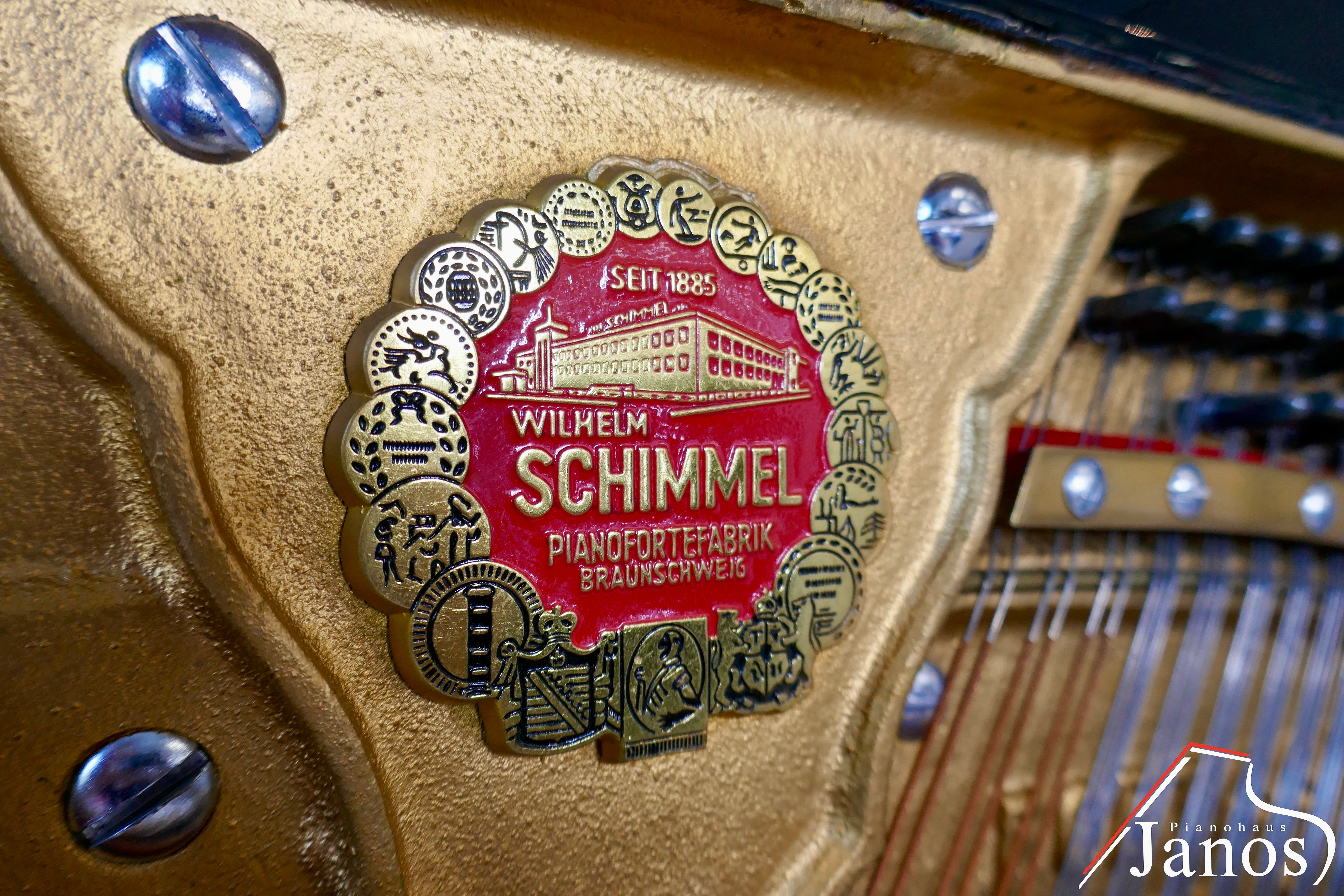 Klavier Schimmel 108 Fortissimo - Schwarz Hochglanz