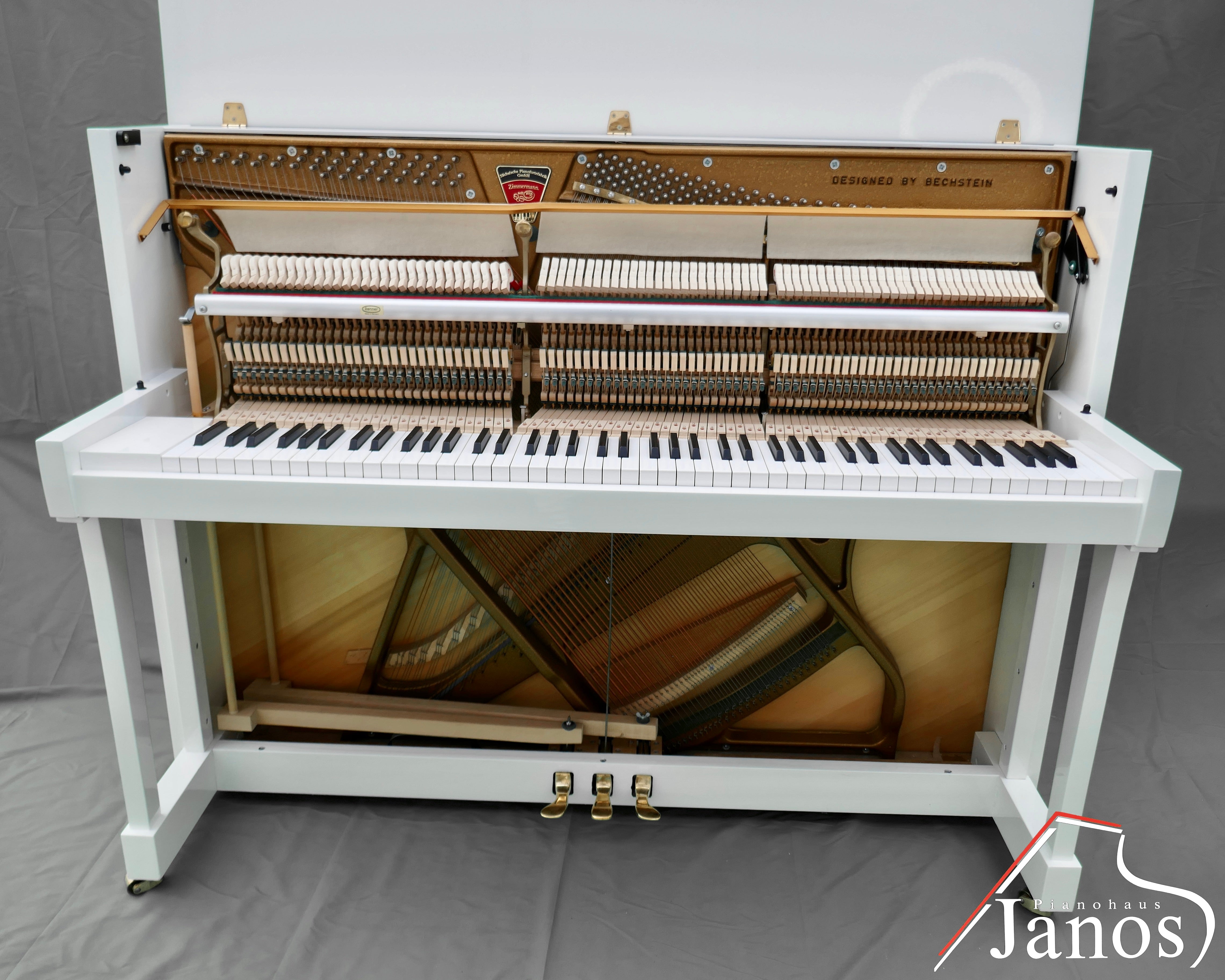 Klavier Zimmermann 118 Konsole - by C. Bechstein