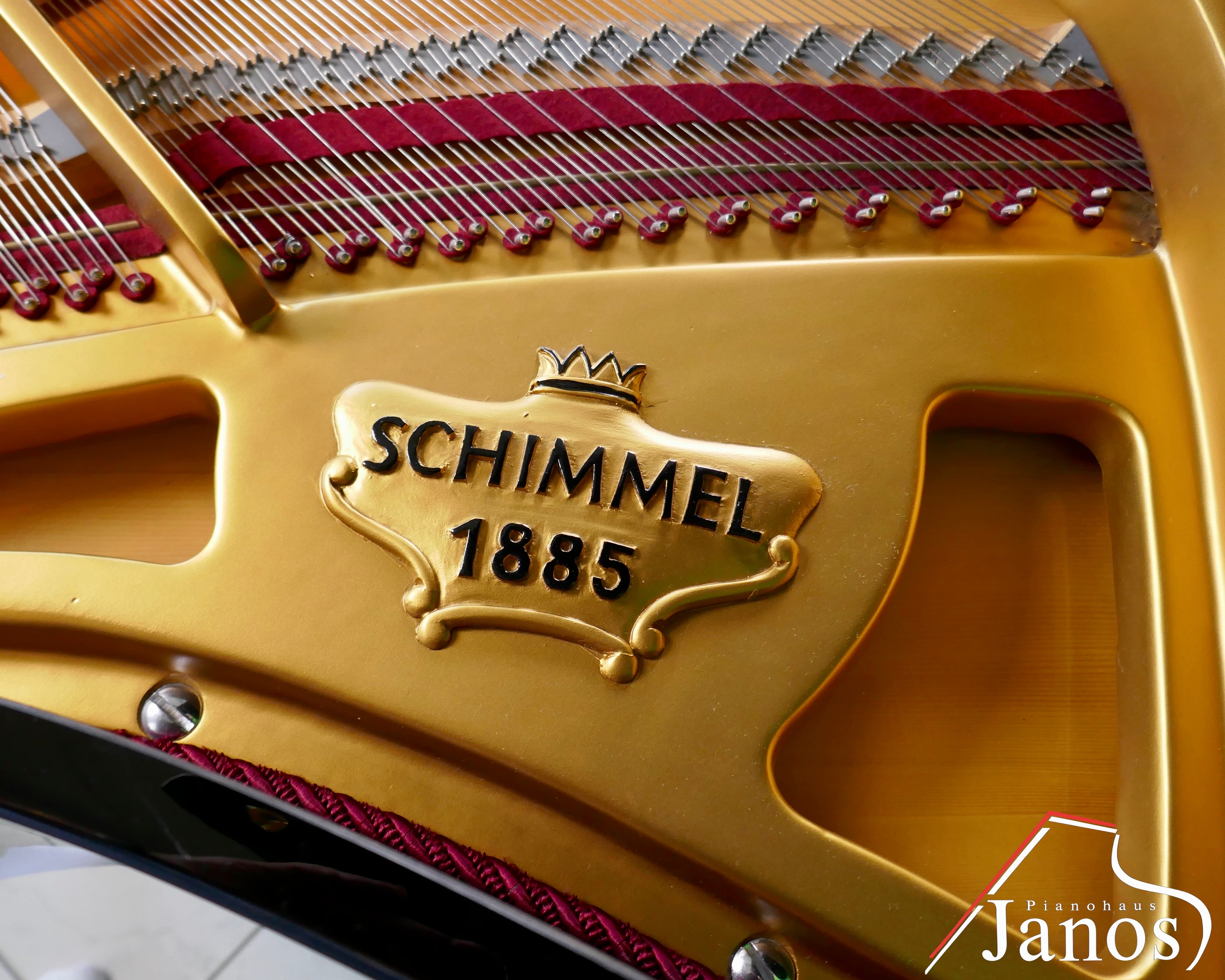 Flügel Schimmel 150 - Schwarz Hochglanz