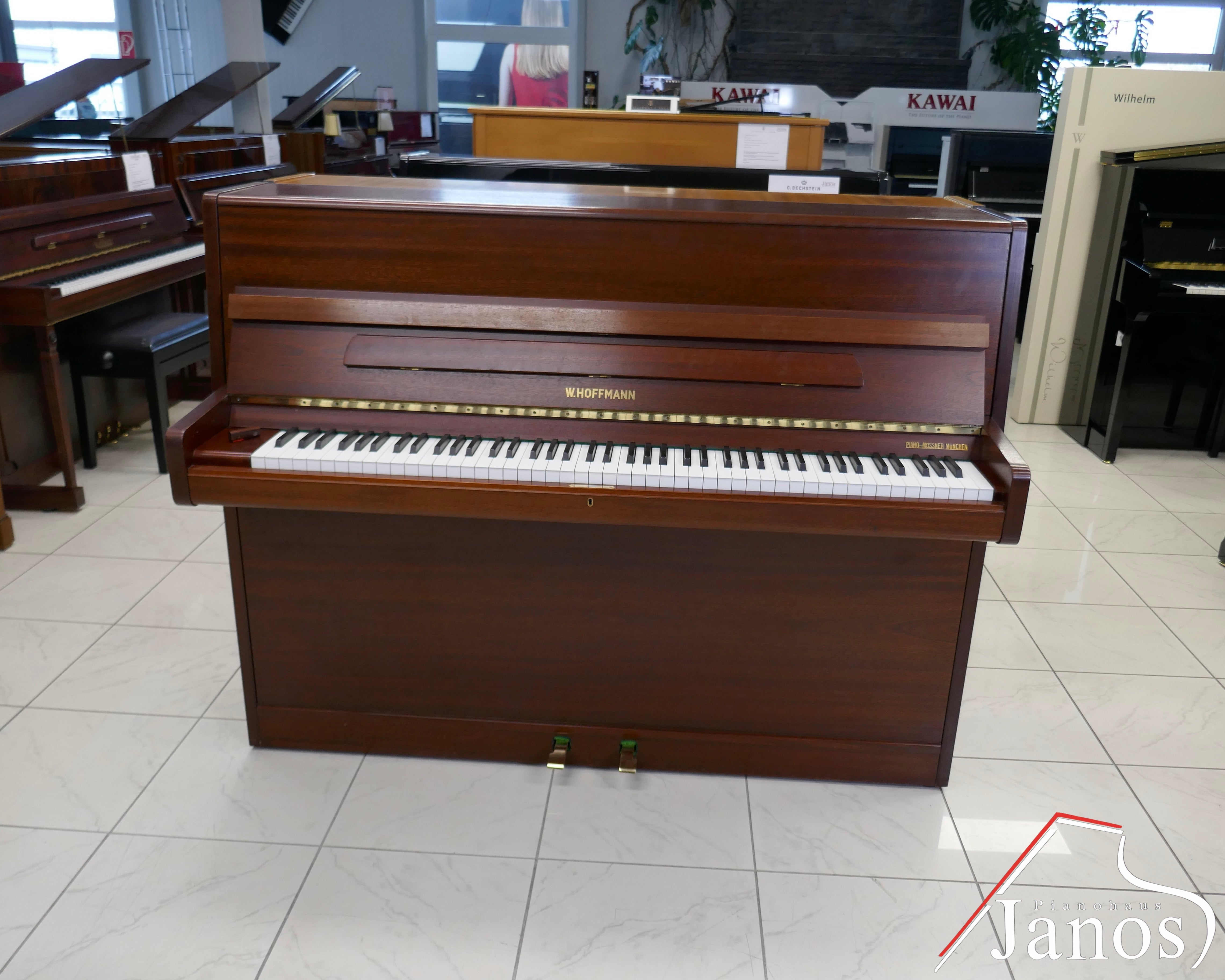 Klavier W. Hoffmann 114 - Mahagoni