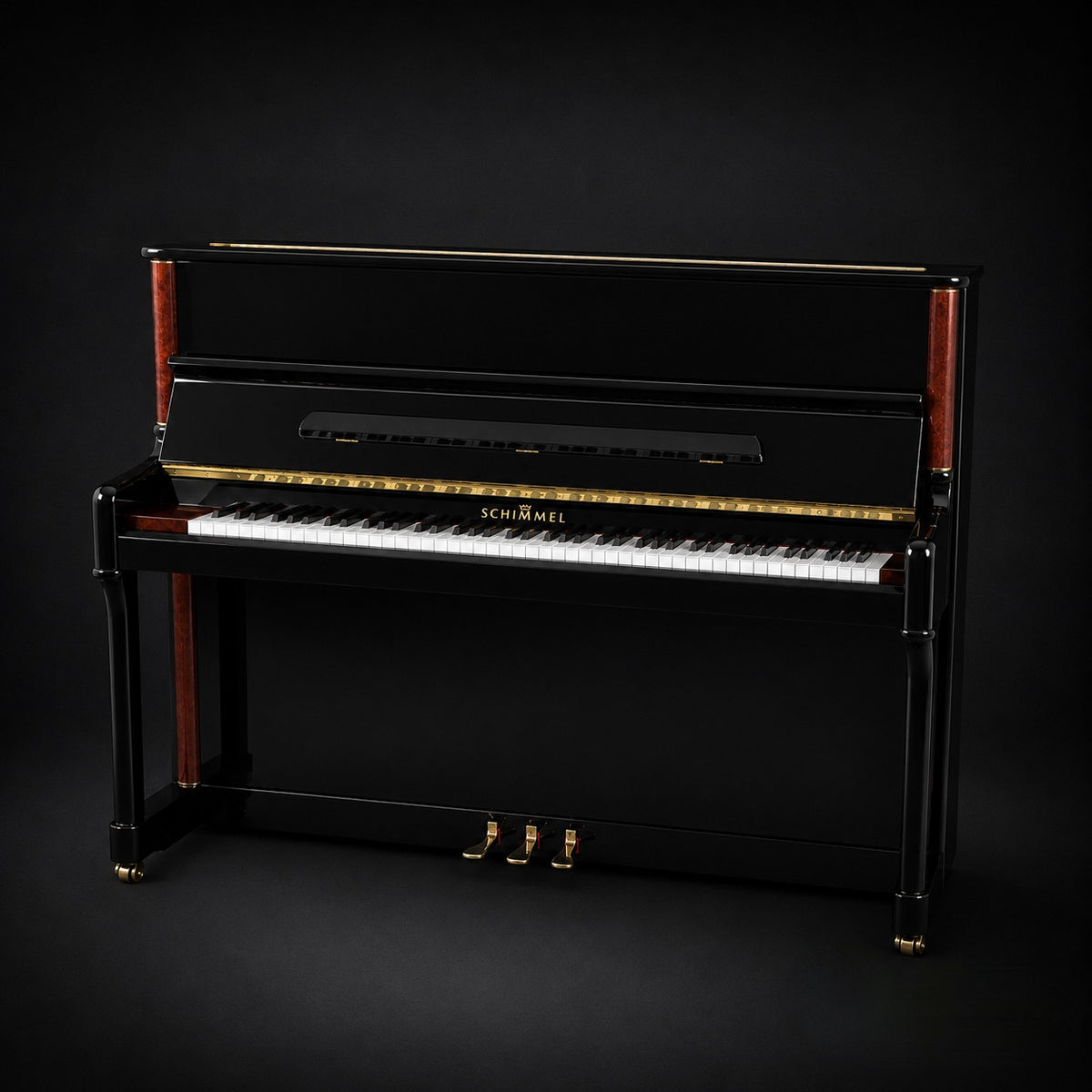 Klavier Schimmel 120 TN - Schwarz Hochglanz